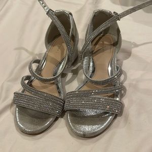 Girls Copper Key Bling shoes 13 M